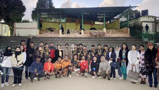 Report on 1st Inter department football tournament, ICFAI University Meghalaya, Shillong Campus