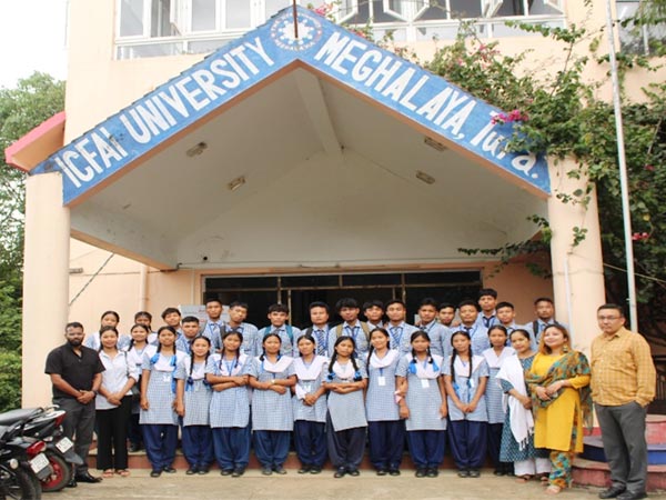Industrial Visit Mellim Deficit Secondary School (MDSS), Mellim, Industrial Visit to ICFAI University Meghalaya, Tura Campus.
