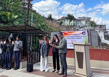 National Constitution Day Celebration at ICFAI University, Shillong Campus